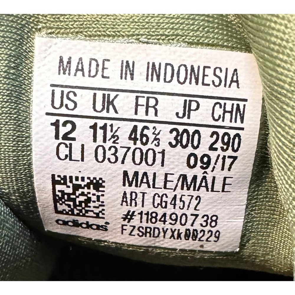 Adidas Alphabounce Shoes Mens Size 12 Green Running Training Sneakers CG4572 - Picture 4 of 12